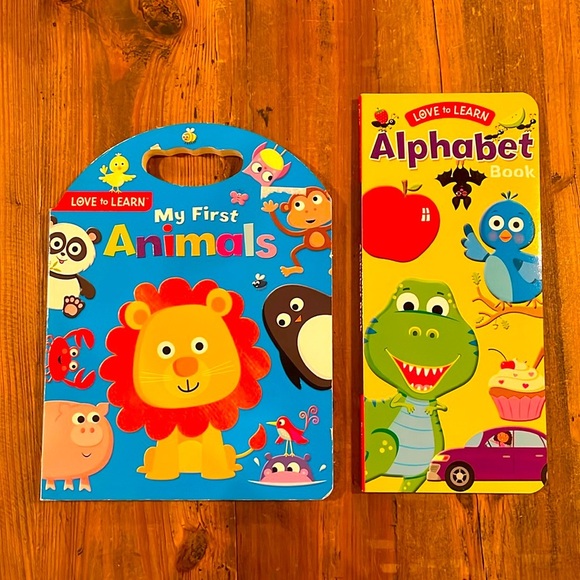 “My First Animals” and “Alphabet Book” Love to‎ Learn books - Picture 1 of 6